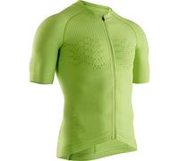 X-Bionic Effektor 4.0 Bike Zip Chemise Homme Effektor Green/Arctic White FR : L (Taille Fabricant : L)