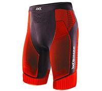 X-Bionic Effektor 4.0 Run Men Shorts Homme, Opal Black/Sunset Orange, FR : 2XL (Taille Fabricant : XXL)