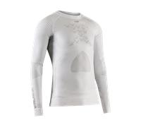 Haut technique X-BIONIC ENERGY ACCUMULATOR 4.0 ARMADILLO SHIRT LG SL (ARCTIC WHITE/PEARL GREY) Homme 06-XL