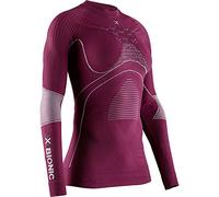 X-BIONIC Energy Accumulator 4.0 Chemise Col Rond Manches Longues Homme M | Système 3D Bionic Sphere breveté, technologie ThermoSyphon, thermorégulation optimale toutes conditions