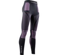 X-Bionic Energy Accumulator 4.0 Pantalon de Compression Collant de Sport Femme, Charcoal/Magnolia, FR : XS (Taille Fabricant : XS)