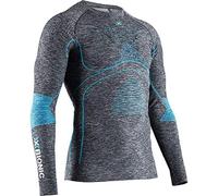 X-Bionic Energy Accumulator 4.0 T-Shirt Maillot de Compression Manches Longues Gris Hommes Taille S