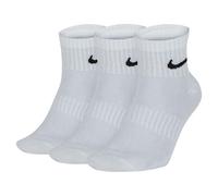 Nike Chaussettes 3 Pack Ankle Unisexe Blanc Taille 38-42