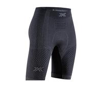 X-BIONIC Femme Xceed Ride Unterhose mit Sitzpolster, x Black-Rhino Grey, S