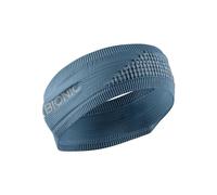 X-Bionic Headband 4.0 Bandeau de Sport Serre-têtes Bluestone/Dolomite Grey FR : L (Taille Fabricant : 2)