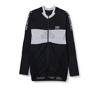 Maillot X-Bionic ML Invent 4.0 Bike Full Zip manche longue noir gris - M