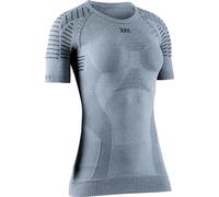 X-Bionic Invent 4.0 Light Shirt Round Neck Short Sleeves Femme, Grey Melange/Anthracite, XL