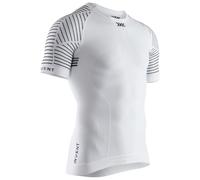 X-BIONIC Maillot Invent 4.0 Homme – Col rond, Haute technologie, Confort accru – Blanc/Gris XL