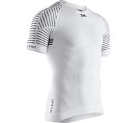 X-BIONIC Maillot Invent 4.0 Homme – Col rond, Haute technologie, Confort accru – Blanc/Gris XL