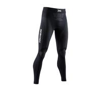 X-Bionic Invent 4.0 Pantalon de Compression de Course à Pied Runnning Noir Hommes Taille L