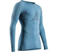 X-Bionic Invent 4.0 T-Shirt de Sport Maillot de Compression Homme Manches Longues Blue Taille L