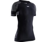 X-Bionic Invent 4.0 T-Shirt Maillot de Compression Manches Courtes Femme, Opal Black/Arctic White, FR : L (Taille Fabricant : L)