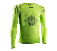 X-Bionic Invent 4.0 T-Shirt Maillot de Compression Manches Longues Enfant Vert Taille 10-11