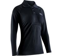 X-Bionic Invent 4.0 Travel Polo Shirt Long Sleeves Women Women's, Black/Anthracite, L