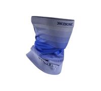 X-BIONIC Invent Fx Neckwarmer - Régulation thermique et gestion de l'humidité pour les sports d'hiver, 3D Bionic Sphere pour confort par temps froid - Bleu fleur/Gris clair/Blanc optique, L/XL