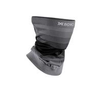 X-BIONIC Invent Fx Neckwarmer - Régulation thermique et gestion de l'humidité pour les sports d'hiver, 3D Bionic Sphere pour un confort optimal par temps froid - Noir X/Gris/Gris clair, L/XL