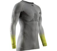 X-Bionic - Invent Fx Shirt LS - Sous-vêtement thermique homme Rhino Grey / Light Grey / Canary - XL