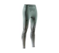 X-BIONIC Invent FX Womens Pants - Thermorégulation & Performance - 3D Bionic Sphere System - Retina Ultra-High-Definition - Parfait pour Les Sports d'hiver - Vert Sauge/Gris Clair/Blanc Optique, XL