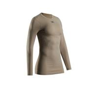 X-Bionic - Mightywool Shirt LS - Sous-vêtement thermique femme Sand - XS