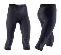 X-Bionic - Collant technique 3/4 - Invent 4.0 Pants 3/4 W Black/Charcoal pour Femme - Taille M - Noir Noir M