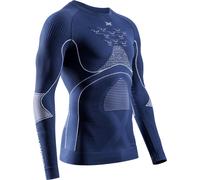 X-Bionic - T-shirt technique à manches longues - Energy Accumulator 4.0 Shirt LS M Marine/Optical White pour Homme - Taille L - Navy Navy L