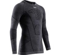 X-Bionic - T-shirt technique à manches longues - Symbio Merino Shirt Ls Men Rhino Grey pour Homme en Laine - Taille M - Gris Gris M