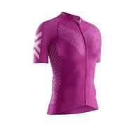 X-Bionic Twyce 4.0 Bike Zip Chemise Femme Twyce Purple/Arctic White FR : M (Taille Fabricant : M)