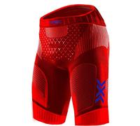 X-Bionic Twyce 4.0 Run Shorts Men Homme, Sunset Orange/Teal Blue, FR : M (Taille Fabricant : M)