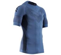 X-Bionic - Twyce Race Shirt S/S - T-shirt de running - S - slate blue / x black