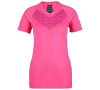 X-Bionic - Women's Twyce Run Shirt S/S - T-shirt de running - L - neo pink / x black