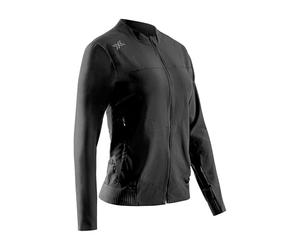 X-Bionic X-Ential Hybrid Jacket Femme - Veste Chaude & Coupe-Vent pour Sports et Activités de Plein Air - Isolation 3D & Tissu Élastique - Design Moderne avec Poches - Noir, XS, Noir , XS