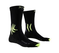 X-Bionic X-Socks Hiver Vélo 4.0 Chaussettes De Cyclisme, Noir/Gris/Phyton Jaune