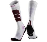 Chaussettes X-Bionic Ski Expert OTC blanc noir violet femme - 41-42