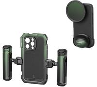 X Brandon Li Mobile Video Kit Pour Iphone 16 Pro Max, Cage De Téléphone Avec Kit De Coque De Téléphone Légère Filmov, Poignées Qr Sans Fil Rotatives, Kit De Filtre Vnd Magnétique 6[GBP6274318]