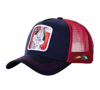 [ X ] Capslab Casquette Enfant Looney Tunes, Rouge/Noir Taille unique