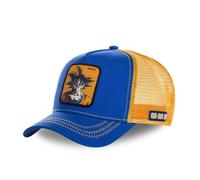 [ X ] CAPSLAB Casquette homme & femme DRAGON BALL Z, casquette trucker, ajustable - bleu (tour de tête 55, 5 à 60 cm)