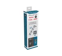 X-Clean 5 & 7 Kit d'accessoires - 2 rouleaux en microfibre haute densité + 2 filtres secs - Lavable et réutilisable - Performance et hygiène optimales - ZR337A01