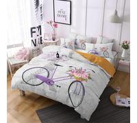 X Cm Housse Couette Polyester-Coton Housse De Couette Personnes Avec Deux Taies D'oreiller X Cm Tour Eiffel Paris Parure Lit Moelleux