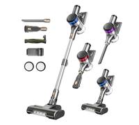 X-cotec Aspirateur Balai sans Fil Puissant - 45 kPa, 55 Min Autonomie, pour Poils d'animaux, Batterie Amovible, Mode Auto, Filtre HEPA 6 Étages, Idéal pour Sols Durs et Tapis