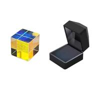 X Cube Jouets Optiques en Verre pour Apprendre Faisceau Optique Division de Faisceau Photo Effet de Lumière Multicolore