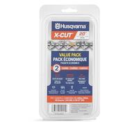 X-Cut SP33G 20 Inch Chainsaw Chain, 325" Pitch, 050" Gauge, 80 Drive Links, Highly Durable, Pre-Stretched Chainsaw Blade Replacement with Superior Lubrication and Low Kickback, Gray