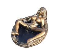 X-D Petite figurine de bain sexy pour femme Cendrier pour la maison ou le bureau