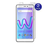 X-Dision [2-Pack Protecteur d'écran pour Wiko Jerry 3, 0.26mm HD Protection, 9H Verre trempé Protector, Anti-Rayures (Note: Pas complètement Couvert)