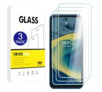 X-Dision [3 Pièces Compatible avec Le Protecteur D'écran Nokia XR20,Film de Protection 2.5D[Dureté 9H,Incassable] Film en Verre Trempé