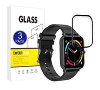 X-Dision [3 Pièces Protecteur d'écran Compatible avec ZTE Watch Live,[Résistant Aux Rayures,Haute Définition][3D Incurvé Full Cover] Protecteur pour ZTE Watch Live