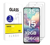 X-Dision Compatible avec Doogee Nota 58/Note 58 Pro Protection d'écran, 3 Pièces [Dureté 9H, Haute Sensibilité, Incassable] 2,5D Haute Définition Films en Verre Trempé