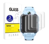 X-Dision Compatible avec imoo Watch Phone Z7 Protection d'écran, 3 Pièces [Dureté 9H, Haute Sensibilité, Incassable] 2,5D Haute Définition Films en Verre Trempé