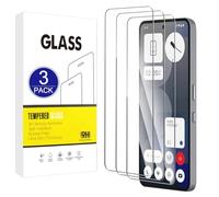 X-Dision Compatible avec Nothing Phone 3A/3A Pro Protection d'écran, 3 Pièces [Dureté 9H, Haute Sensibilité, Incassable] 2,5D Haute Définition Films en Verre Trempé