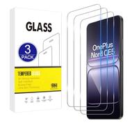 X-Dision Compatible avec Oneplus Nord CE5 Protection d'écran, 3 Pièces [Dureté 9H, Haute Sensibilité, Incassable] 2,5D Haute Définition Films en Verre Trempé
