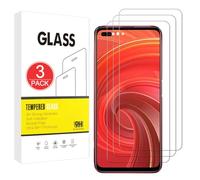 X-Dision Compatible avec Oppo Realme X50 Pro 5G Protection d'écran, 3 Pièces [Dureté 9H, Haute Sensibilité, Incassable] 2,5D Haute Définition Films en Verre Trempé